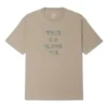 Logo-T-shirt i asiatisk storlek ”Beige”
