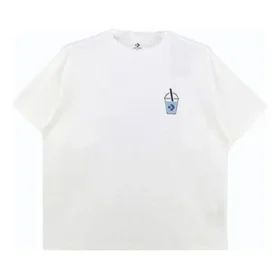 Loose Fit Tea Tee Asiatisk storlek ”Vit”