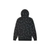 Love Pattern Full Print Sports Couple Style Svart