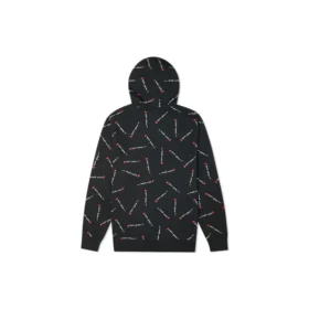 Love Pattern Full Print Sports Couple Style Svart