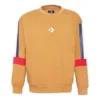 LW Contrast Panel Sweatshirt storlekar för Asien ”Brown”
