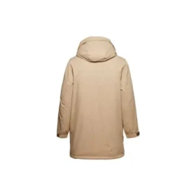 Mellanglång dunjackor i asiatiska storlekar ”Khaki”