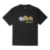 Much Love T-shirt med rund hals Asiatisk storlek ”Black”