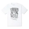 Nonstop Joy T-shirt med tryck Asiatisk storlek ”Vit”