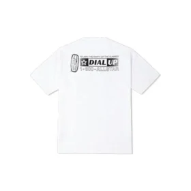 Nonstop Joy T-shirt med tryck Asiatisk storlek ”Vit”