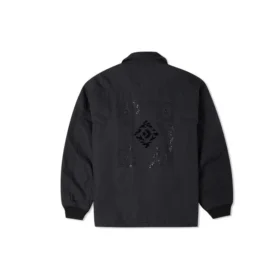 Nyårsserie med logotryck, sportjackor med revers, mörk svart