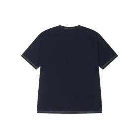 One Star Logo T-shirt Asiatisk storlek ”Black BLue”