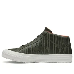 One Star Mid Tops Grön
