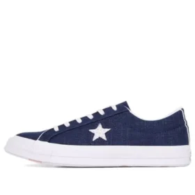 One Star Ox Canvas Shoe Blå/Vit
