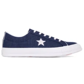 One Star Ox Canvas Shoe Blå/Vit