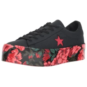 One Star Ox Shoes Svart/Röd