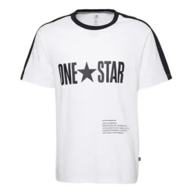 One Star Panel T-shirt Asiatiska storlekar ”White”
