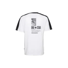One Star Panel T-shirt Asiatiska storlekar ”White”