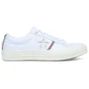 One Star Piping Low Top i vitt/emaljrött/egret