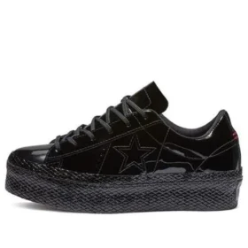 One Star Platform Ox ”Patent Black”