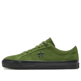 One Star Pro Retro Low Tops Casual Skateboardskor Unisex Grön