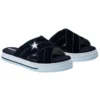 One Star Sandal Slip ”Black White”