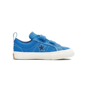 One Star Sneakers Blå