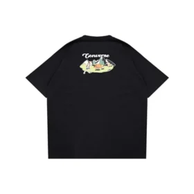 Outdoor Graphic Tee Asia Sizing ”Black”