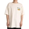 Outdoor Graphic Tee Asiatisk storlek ”Beige”