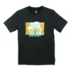 Overgrown Hoops T-shirt, asiatiska storlekar, ”Svart”