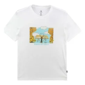 Overgrown Hoops T-shirt Asiatiska storlekar ”Vit”