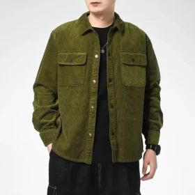 Overhead Jackor Asiatiska storlekar ”Olive Green”