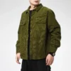 Overhead Jackor Asiatiska storlekar ”Olive Green”