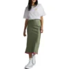 Oversized T-shirt med blommönster, asiatisk storlek ”Vit”