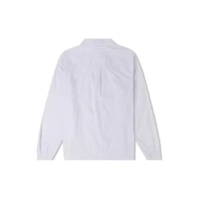 Oxfordskjorta med ränder Asiatiska storlekar ”Vapor Violet”