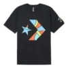 Peace and Unity kortärmad T-shirt Asiatisk storlek ”Svart”