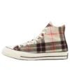 Plaid Chuck 1970s ”Creamwhite Gray”