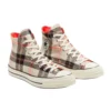 Plaid Chuck 1970s ”Creamwhite Gray”