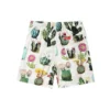 Plant Print Resort Short Asia Sizing ”Desert Sand Cactus Multi”