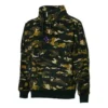 Polar Fleece Archive Camo Funnel Top Sweatshirt Asiatisk storlek ”Camo Green”