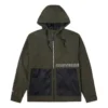 Premium kort dunjackor i asiatisk storlek ”Cargo Khaki”