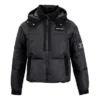 Premium kort dunjackor i asiatisk storlek ”Svart”