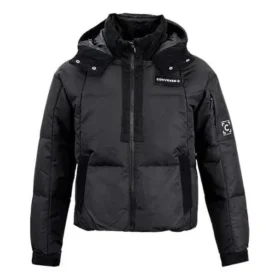 Premium kort dunjackor i asiatisk storlek ”Svart”