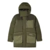 Premium Mid Down Jackor Asiatisk storlek ”Cargo Khaki”
