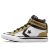 Pro Blaze Strap Sneaker ”White Gold Black”