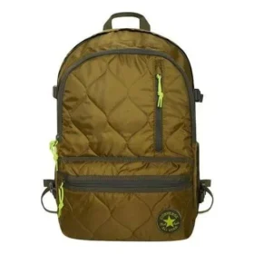 Quiltad ryggsäck med rak kant ”Moss”