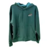 Rainbow Cloud Graphic Pullover Hoodie Asiatisk storlek ”Grön”