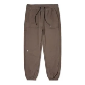 Relaxed Sweatpants Asia-storlekar ”Wood Brown”