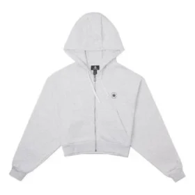 Retro Chuck Full Zip Hoodie Asiatisk storlek ”Grey”