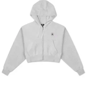 Retro Chuck Hoodie Asiatiska storlekar ”LT Retro Grey Heather”