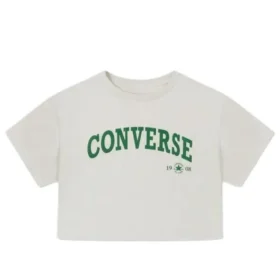 Retro Chuck kort T-shirt Asiatisk storlek ”Egret”