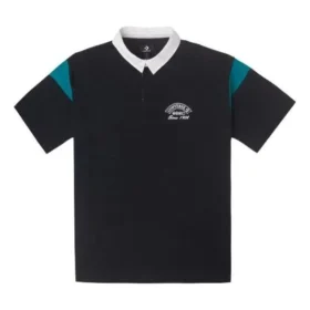 Retro polotröja i asiatisk storlek ”Svart”