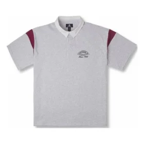 Retro polotröja i asiatiska storlekar ”Grå”