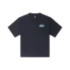 Retro segelbåt-T-shirt med tryck, asiatiska storlekar ”Svart”