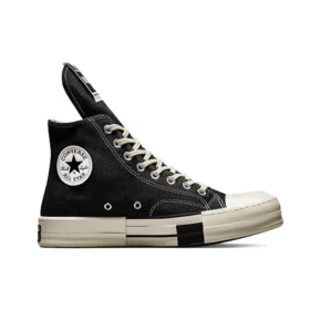 Rick Owens x DRKSHDW DRKSTAR Chuck 70 High ”Black”